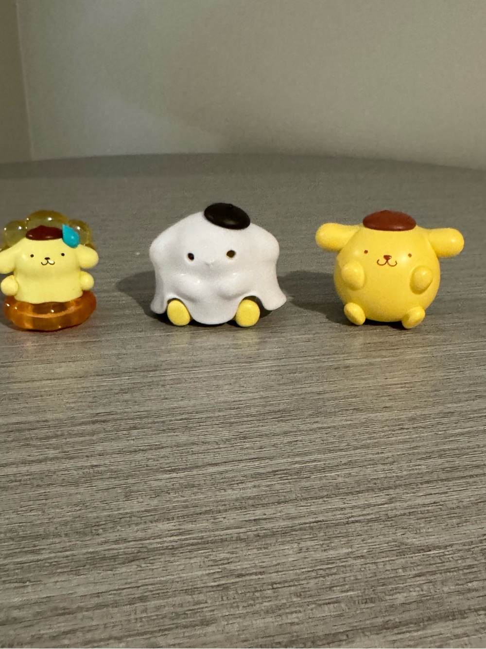 Sanrio Pompompurin Mini Figure Set  of 3